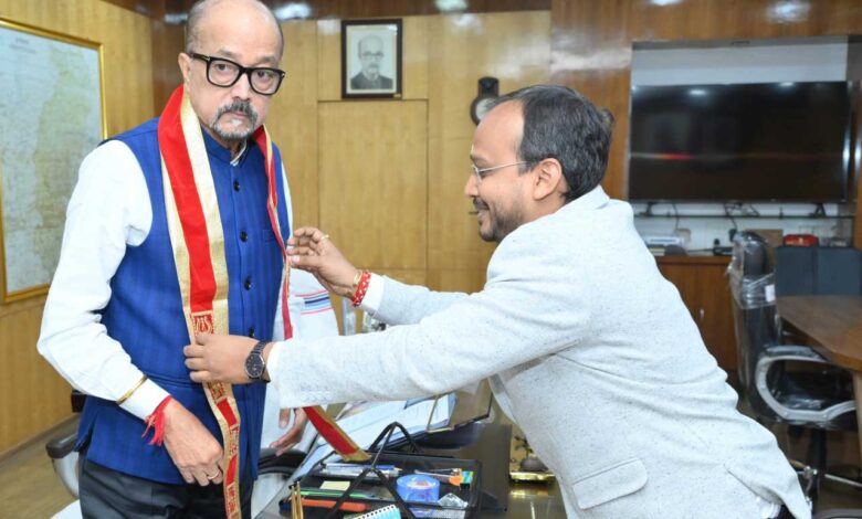 राज्यपाल से युवा अग्रवाल समाज के अध्यक्ष ने की सौजन्य भेंट