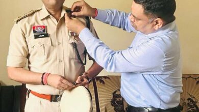 माँ महामाया के दरबार में प्रमोशन: बिलासपुर SP रजनेश सिंह बने SSP