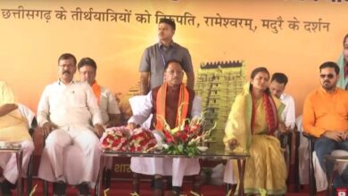 छत्तीसगढ़ में तीर्थ योजना फिर शुरू, सीएम साय ने ट्रेन को दिखाई हरी झंडी;800 बुजुर्ग धार्मिक यात्रा में रवाना