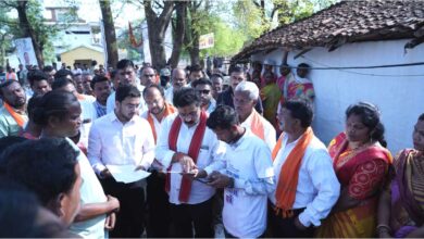 उप मुख्यमंत्री श्री विजय शर्मा पहुंचे ग्राम पंचायत हल्बा कचोरा के आश्रित ग्राम शासन कचोरा