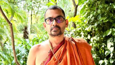 दो दिवसीय प्रवास पर रायपुर आए देश के वरिष्ठ संत स्वामी अभिषेक