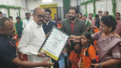 राज्यपाल श्री रमेन डेका ने  मनोविकास केंद्र का किया अवलोकन