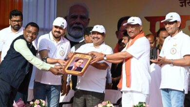 महाराष्ट्र मंडल के अध्यक्ष काले सीएम साय के हाथों सम्मानित