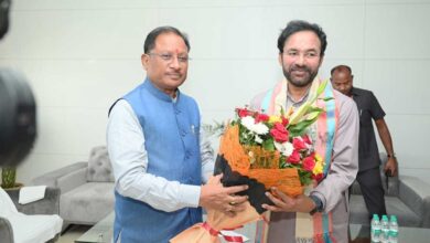 एसईसीएल दौरे पर माननीय केंद्रीय कोयला एवं खान मंत्री श्री जी. किशन रेड्डी ने छत्तीसगढ़ के माननीय मुख्यमंत्री श्री विष्णुदेव साय के साथ की बैठक, राज्य के विकास में कोयला उद्योग की भूमिका एवं सहयोग पर हुई चर्चा
