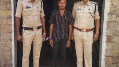 गांजा तस्करी करते गांजा तस्कर संदीप श्रीवास गिरफ्तार