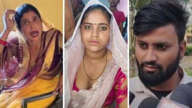 दामाद के साथ भागने वाली सास अनीता को थाने में मनाने पहुंचे बच्चे, रोते-रोते बेटा हुआ बेहोश