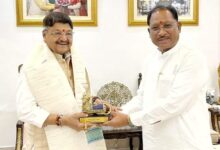 मुख्यमंत्री साय से मध्यप्रदेश के कैबिनेट मंत्री विजयवर्गीय ने की सौजन्य मुलाकात
