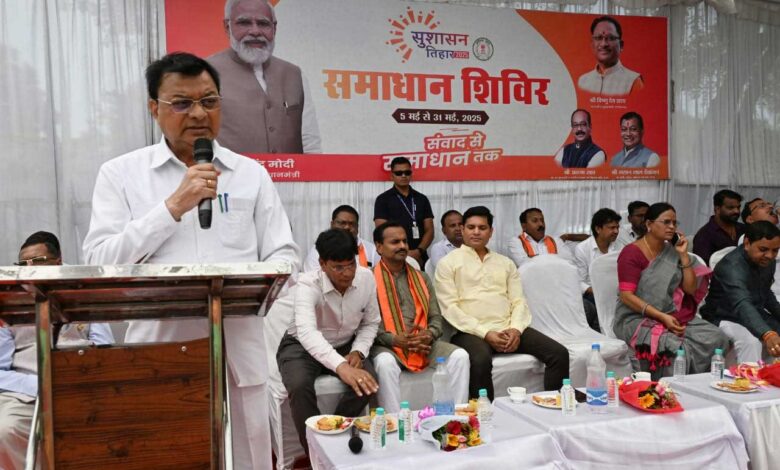 आम लोगों की समस्याओं के निराकरण एवं उनकी मांगों को पूरा करने का सशक्त माध्यम बन रहा है सुशासन तिहार – उद्योग मंत्री आम लोगों की समस्याओं के निराकरण एवं उनकी मांगों को पूरा करने का सशक्त माध्यम बन रहा है सुशासन तिहार – उद्योग मंत्री