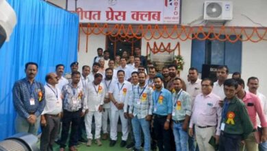 सीपत प्रेस क्लब के नये भवन का लोकार्पण: पत्रकार हर समस्याओं से जूझकर अपनी कलम चलाते है ऐसे जाबांज पत्रकारों को सलाम करता हूँ : विधायक लहरिया