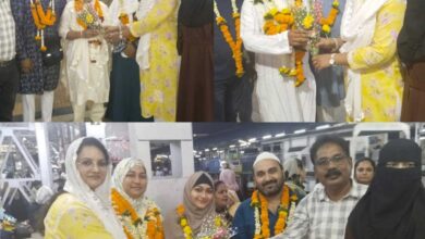 वैदिक ग्रुप की एम डी सैय्यद सलमा ने हज जाने वालों का किया इस्तकबाल मुल्क की तरक्की खुशहाली के लिए दुआ की की अपील