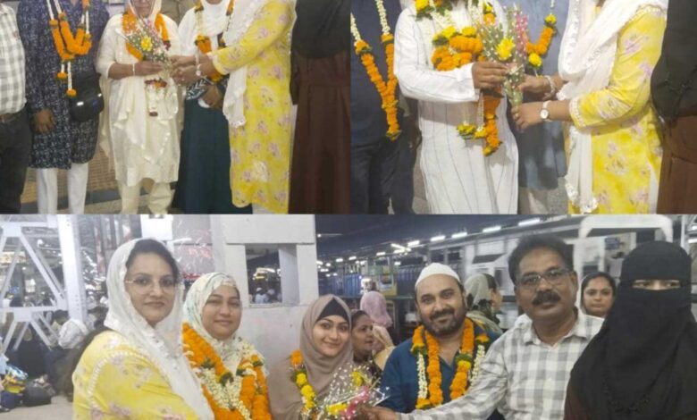 वैदिक ग्रुप की एम डी सैय्यद सलमा ने हज जाने वालों का किया इस्तकबाल मुल्क की तरक्की खुशहाली के लिए दुआ की की अपील वैदिक ग्रुप की एम डी सैय्यद सलमा ने हज जाने वालों का किया इस्तकबाल मुल्क की तरक्की खुशहाली के लिए दुआ की की अपील