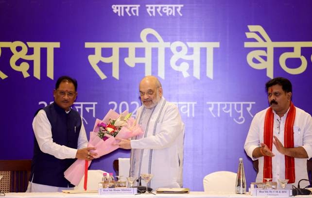 शाह ने सराहा छत्तीसगढ़ सरकार का नक्सल विरोधी अभियान, सुरक्षाबलों को बताया ‘पराक्रमी’ शाह ने सराहा छत्तीसगढ़ सरकार का नक्सल विरोधी अभियान, सुरक्षाबलों को बताया ‘पराक्रमी’