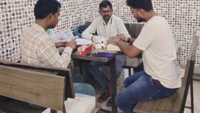 नकली खोवा एवं मिठाइयों जांच के लिए दुकानों पर औचक दबिश