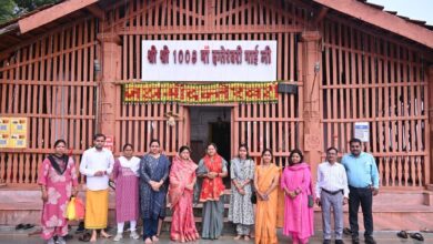 बस्तर प्रवास पर दंतेवाड़ा पहुंची मंत्री श्रीमती लक्ष्मी राजवाड़े, मां दंतेश्वरी के किए दर्शन