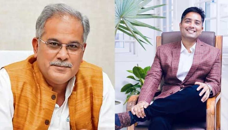 भूपेश बघेल के बेटे चैतन्य को ED ने किया गिरफ्तार भूपेश बघेल के बेटे चैतन्य को ED ने किया गिरफ्तार