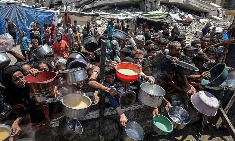 गाजा में खाद्य सामग्री पाने का इंतजार कर रहे 48 फलस्तीनी मारे गए