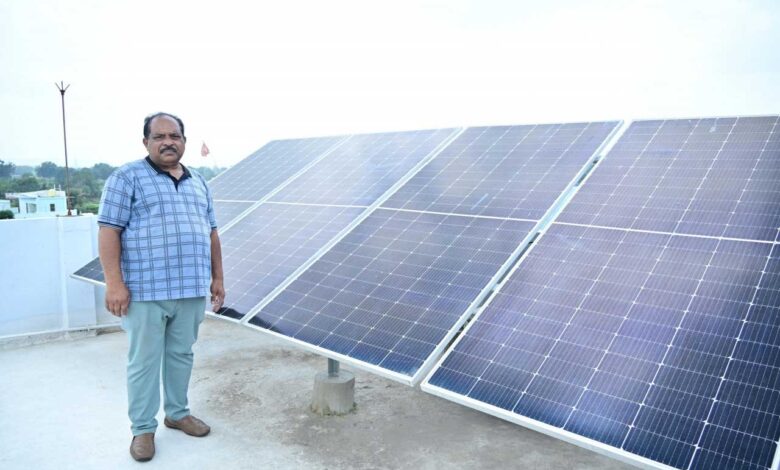 प्रधानमंत्री सूर्यघर-मुफ्त बिजली योजना से सुनीत लाल का बिजली बिल हुआ शून्य
