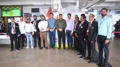 दक्षिण पूर्व मध्य रेलवे रायपुर मंडल के रायपुर रेलवे स्टेशन पर मोबाइल यू.टी.एस. टिकटिंग सेवा का शुभारंभ ।