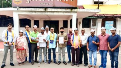 आम आदमी पार्टी पदाधिकारी पर हमले के खिलाफ उचित कार्यवाही व सुरक्षा प्रदान करने की मांग