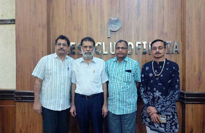 बलविंदर सिंह जम्मू इंडियन जर्नलिस्ट्स यूनियन के राष्ट्रीय अध्यक्ष और डी श्याम सुंदर महासचिव बने