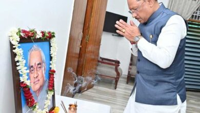 मुख्यमंत्री श्री साय ने श्री अटल बिहारी वाजपेयी की पुण्यतिथि पर उन्हें किया नमन मुख्यमंत्री श्री साय ने श्री अटल बिहारी वाजपेयी की पुण्यतिथि पर उन्हें किया नमन