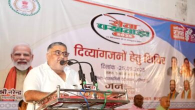 पर्यटन एवं संस्कृति मंत्री श्री राजेश अग्रवाल ने दिव्यांगजनों को ट्रायसायकल एवं व्हीलचेयर का किया वितरण