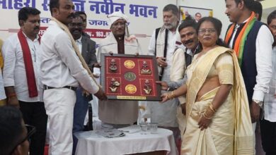 मुख्यमंत्री विष्णुदेव साय ने किया माहरा समाज के नवनिर्मित सामाजिक भवन का लोकार्पण