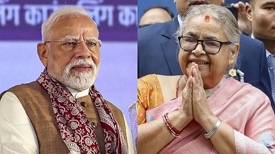 नेपाल की अंतरिम प्रधानमंत्री से PM मोदी ने की बात नेपाल की अंतरिम प्रधानमंत्री से PM मोदी ने की बात