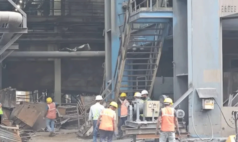 भिलाई इस्पात संयंत्र में ठेका श्रमिक की मौत, प्रबंधन के खिलाफ हुई FIR