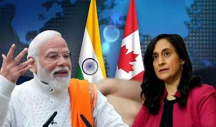 ट्रंप के ‘टैरिफ’ का असर! भारत-कनाडा रिश्तें होने लगे करीब, दिल्ली आ रही गीता पर शपथ लेने वाली मंत्री ट्रंप के ‘टैरिफ’ का असर! भारत-कनाडा रिश्तें होने लगे करीब, दिल्ली आ रही गीता पर शपथ लेने वाली मंत्री