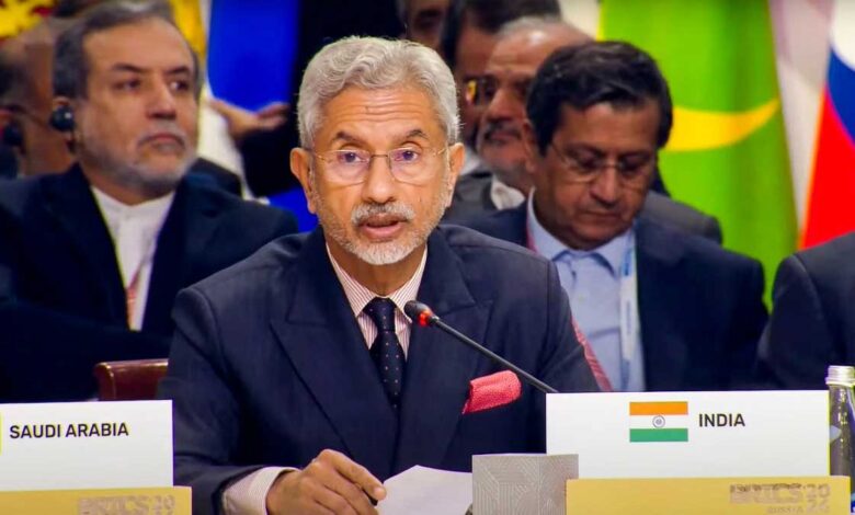 ग्लोबल ट्रेड को मिल रही चुनौतियों का मुकाबला करें, ब्रिक्स देशों को एस जयशंकर की नसीहत ग्लोबल ट्रेड को मिल रही चुनौतियों का मुकाबला करें, ब्रिक्स देशों को एस जयशंकर की नसीहत