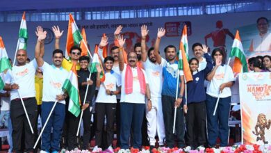 उप मुख्यमंत्री अरुण साव ने झंडी दिखाकर ‘नमो युवा रन’ का किया शुभारंभ, ऐतिहासिक दौड़ में 10 हजार से अधिक युवाओं का दिखा जोश और जज्बा