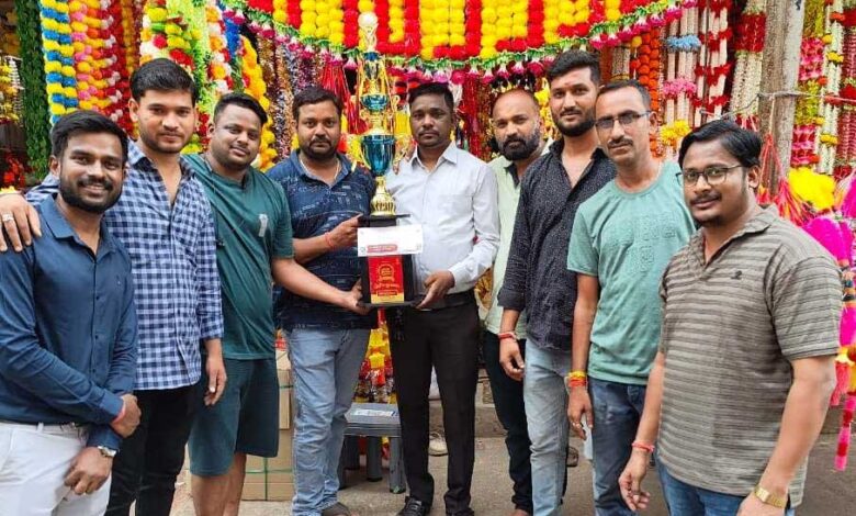 नवयुवक बाल समाज को धार्मिक झांकी श्रेणी में मिला दूसरा पुरस्कार नवयुवक बाल समाज को धार्मिक झांकी श्रेणी में मिला दूसरा पुरस्कार