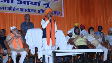 गुरु तेगबहादुर 350वीं शहीदी यात्रा का राजधानी में जोरदार स्वागत गुरु तेगबहादुर 350वीं शहीदी यात्रा का राजधानी में जोरदार स्वागत