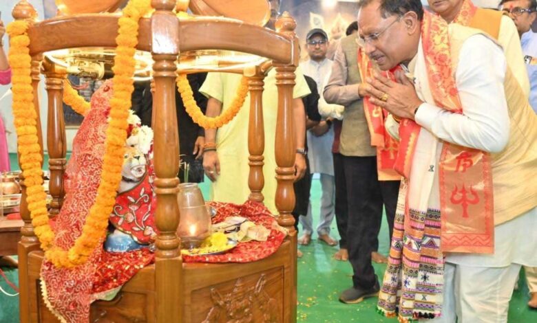 उत्साह, उमंग और सद्भावना बढ़ाने का पर्व है नवरात्रि : मुख्यमंत्री साय