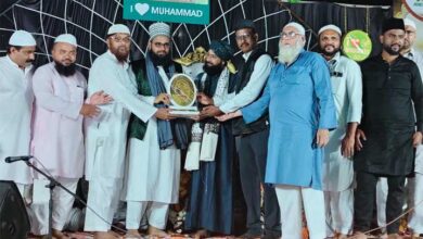 उत्कृष्ट कार्य के लिये जामा मस्जिद कमेटी का सम्मान