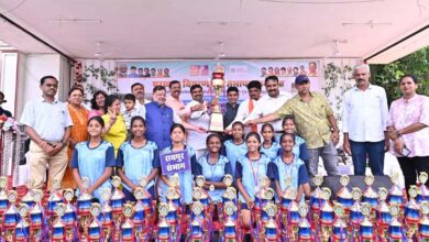 25वीं राज्य स्तरीय शाला क्रीड़ा प्रतियोगिता का समापन एवं पुरस्कार वितरण समारोह आयोजित : स्कूल शिक्षा मंत्री गजेंद्र यादव मुख्य अतिथि के रूप में हुए शामिल 25वीं राज्य स्तरीय शाला क्रीड़ा प्रतियोगिता का समापन एवं पुरस्कार वितरण समारोह आयोजित : स्कूल शिक्षा मंत्री गजेंद्र यादव मुख्य अतिथि के रूप में हुए शामिल