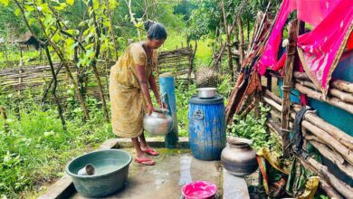 नक्सल प्रभावित अचकट गांव में हर घर पहुंचा पीने का शुद्ध पानी नक्सल प्रभावित अचकट गांव में हर घर पहुंचा पीने का शुद्ध पानी