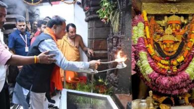 रायपुर में मुख्यमंत्री साय रतनपुर महामाया मंदिर पर की पूजा अर्चना