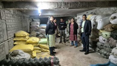 अवैध धान भंडारण पर बड़ी कार्रवाई, 300 बोरा धान जप्त अवैध धान भंडारण पर बड़ी कार्रवाई, 300 बोरा धान जप्त