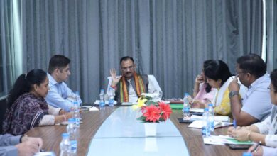 स्वास्थ्य मंत्री श्री श्याम बिहारी जायसवाल ने की विभागीय योजनाओं की समीक्षा स्वास्थ्य मंत्री श्री श्याम बिहारी जायसवाल ने की विभागीय योजनाओं की समीक्षा