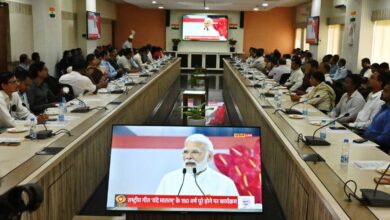 ‘वंदे मातरम’ के 150 वर्ष पूर्ण: मंत्रालय महानदी भवन में मनाया गया स्मरणोत्सव ‘वंदे मातरम’ के 150 वर्ष पूर्ण: मंत्रालय महानदी भवन में मनाया गया स्मरणोत्सव