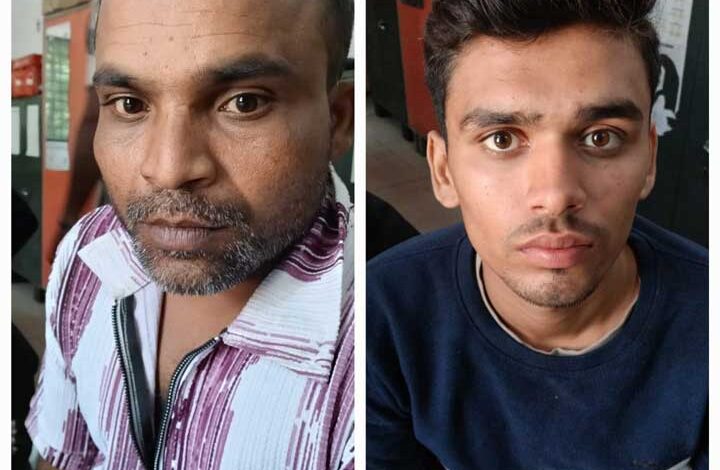 गौवंश तस्करी के फरार दो आरोपी को गिरफ्तार करने में थाना खमतराई पुलिस को मिली सफलता