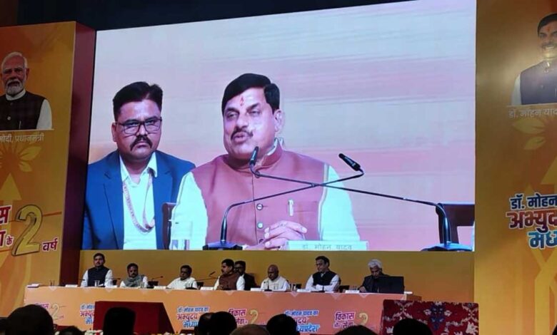 सीएम डॉ. मोहन यादव ने बताई दो साल की उपब्धियां, बोले- लॉ एंड ऑर्डर को लेकर सबसे बड़ी समस्या थी सीएम डॉ. मोहन यादव ने बताई दो साल की उपब्धियां, बोले- लॉ एंड ऑर्डर को लेकर सबसे बड़ी समस्या थी