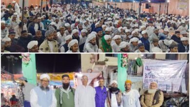 दावत ए इस्लामी का एक रोजा इज्तेमा जुटी हजारों की भीड़ 