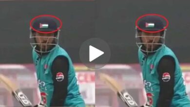 जम्मू-कश्मीर चैंपियंस लीग में फिलिस्तीन के झंडे पर बवाल…क्रिकेटर फुरकान भट हुए बैन, क्या है वजह? जम्मू-कश्मीर चैंपियंस लीग में फिलिस्तीन के झंडे पर बवाल…क्रिकेटर फुरकान भट हुए बैन, क्या है वजह?