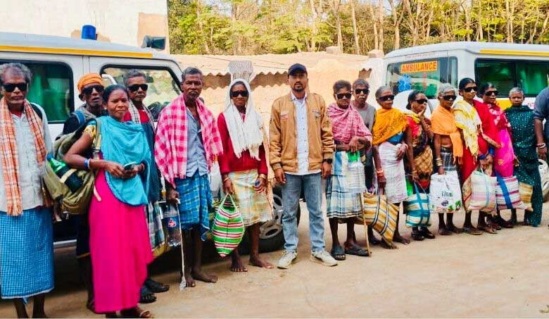 नियद नेल्लानार गांवों के 14 ग्रामीणों के जीवन में आई रोशनी नियद नेल्लानार गांवों के 14 ग्रामीणों के जीवन में आई रोशनी