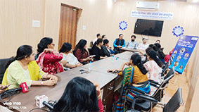 छत्तीसगढ़ चेम्बर ऑफ कॉमर्स एंड इंडस्ट्रीज महिला चेंबर पदाधिकारियों एवं महिला पत्रकारों के बीच प्री-बजट सत्र ”संवाद”