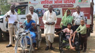 18 दिवसीय सर्विस ऑन व्हील्स अभियान बना जनसेवा की मिसाल, हजारों दिव्यांगजन एवं वृद्धजन लाभान्वित
