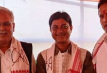 गुवाहाटी में चुनाव प्रचार के दौरान कांग्रेस नेता रूपेश ठाकुर का निधन